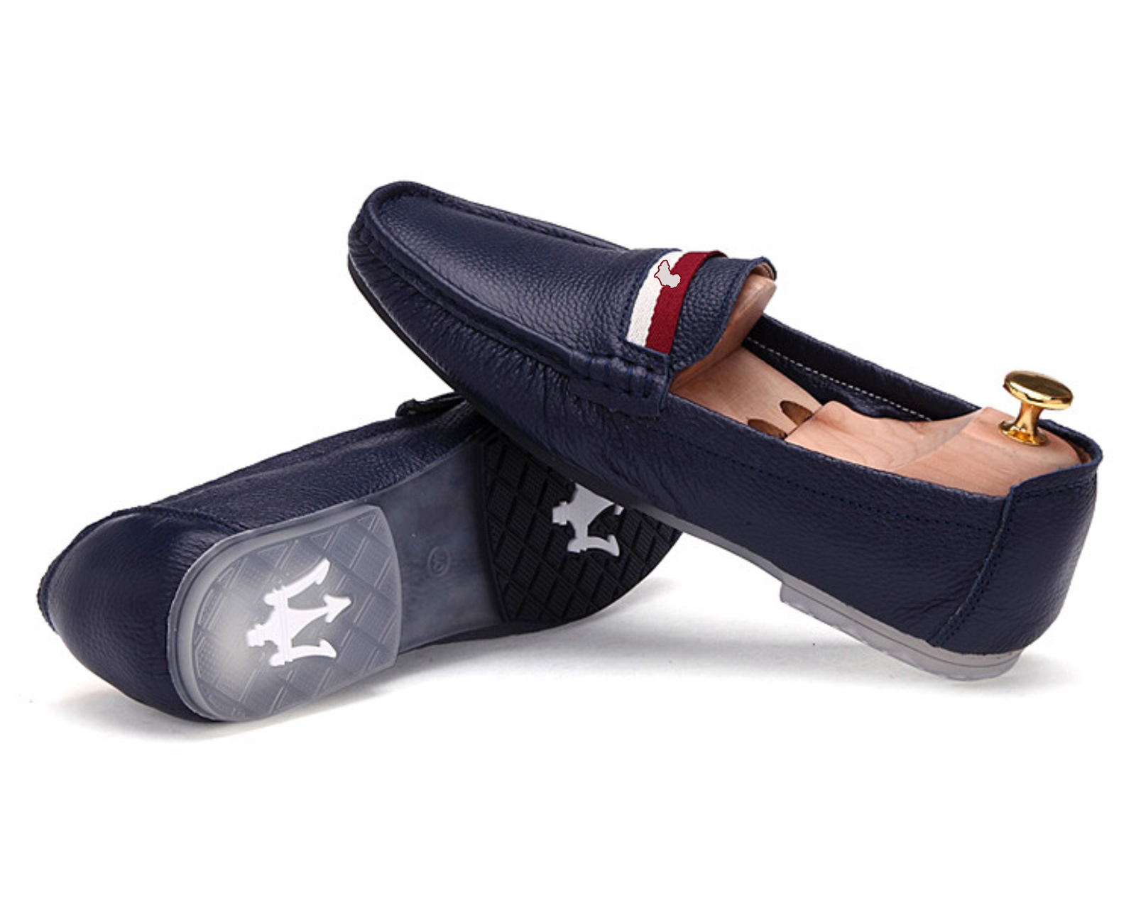 Signature Loafer — Navy view 3