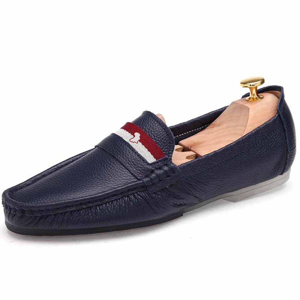 Signature Loafer — Navy view 2