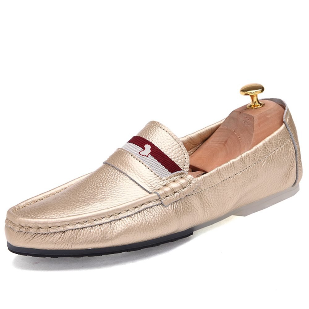 Signature Loafer — Gold view 2